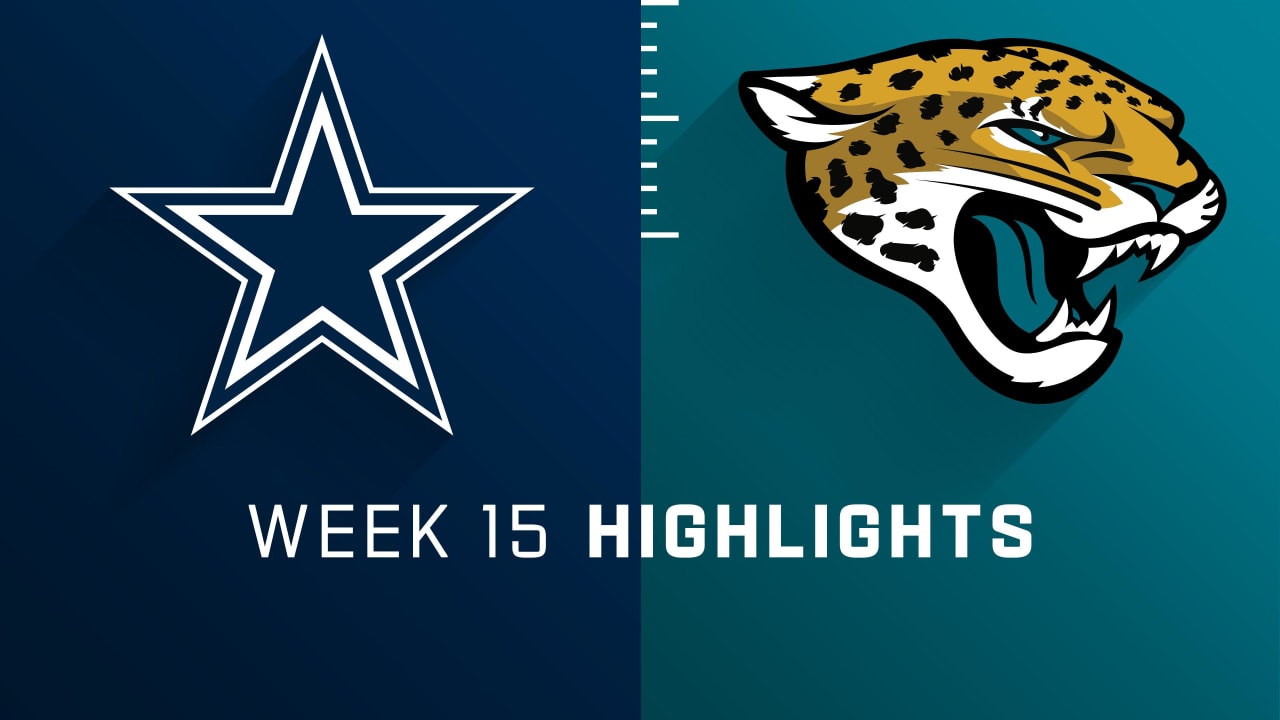 NFL Week 15 Odds & Lines: Dallas Cowboys Vs. Jacksonville Jaguars