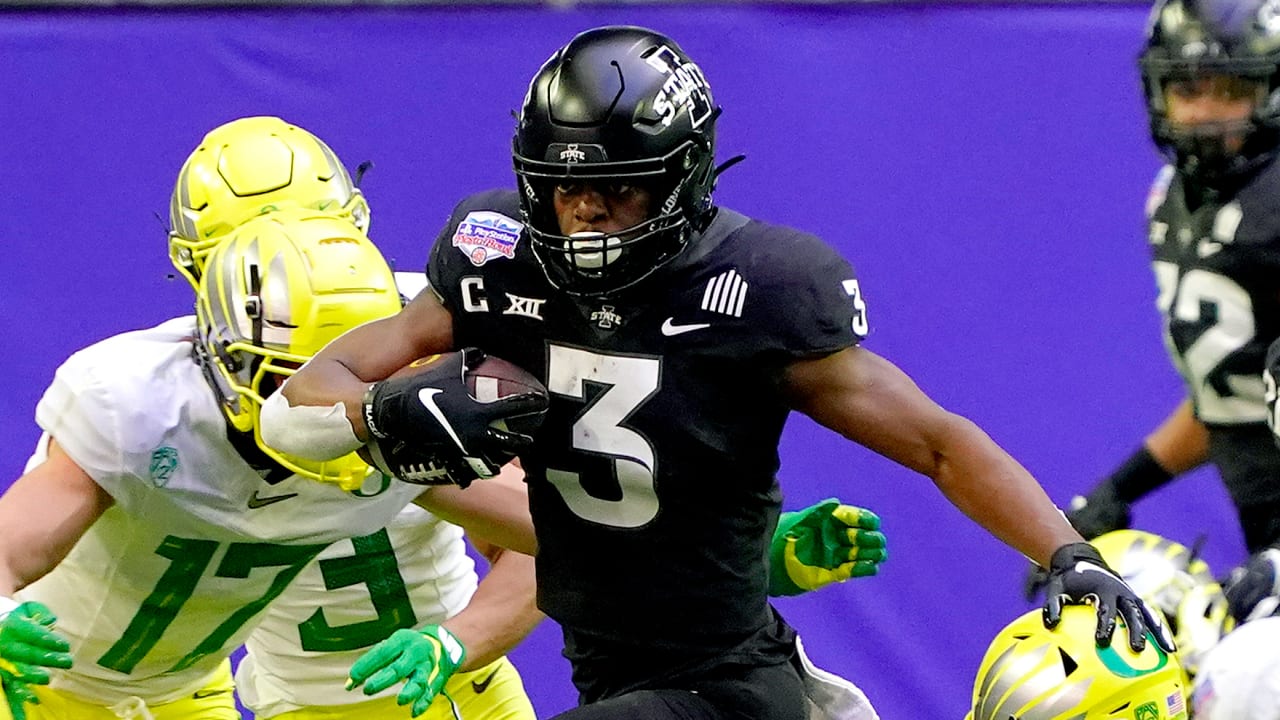 Vikings draft Iowa State RB Kene Nwangwu in fourth round of 2021 draft