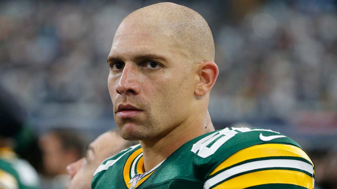 Green Bay Packers Jimmy Graham during NFL football OTA practice