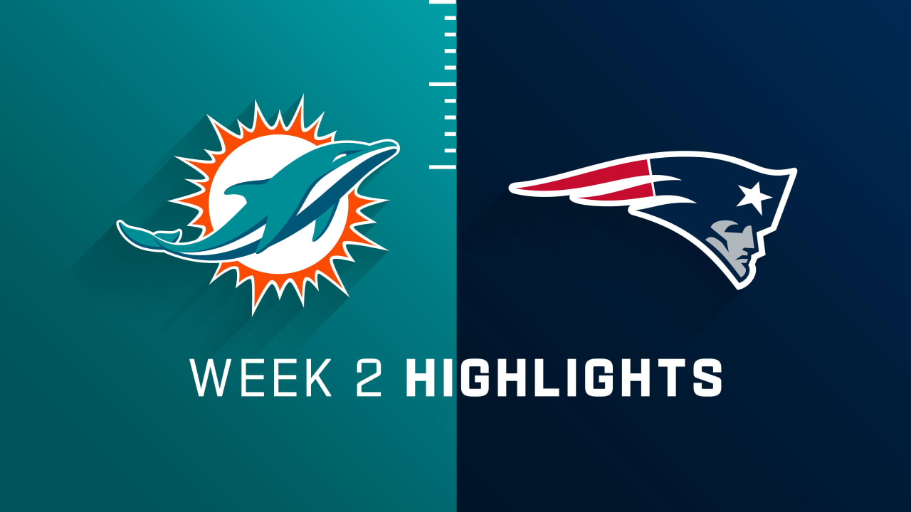 Miami Dolphins vs. New England Patriots highlights