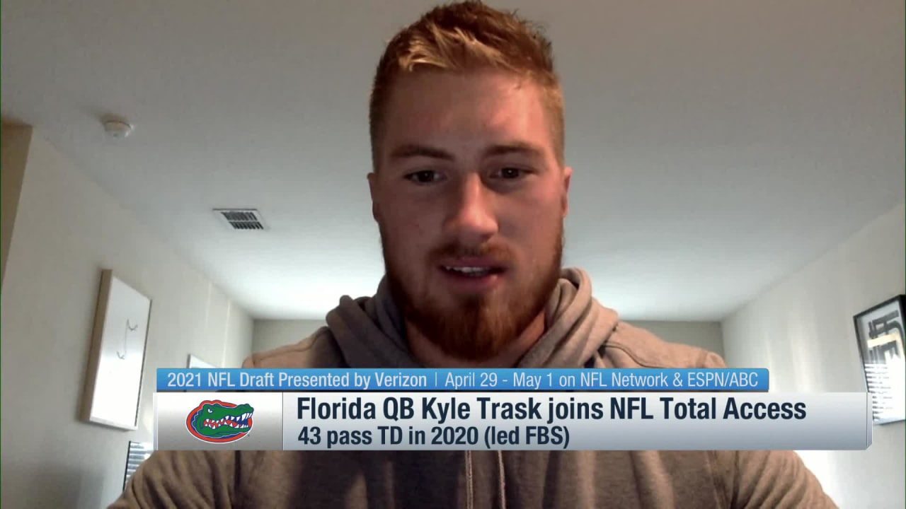 Florida Gators quarterback Kyle Trask shares how he deals with draft noise