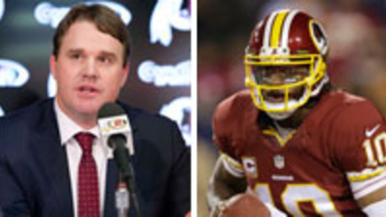 Washington Redskins' Jay Gruden: RGIII is starting QB