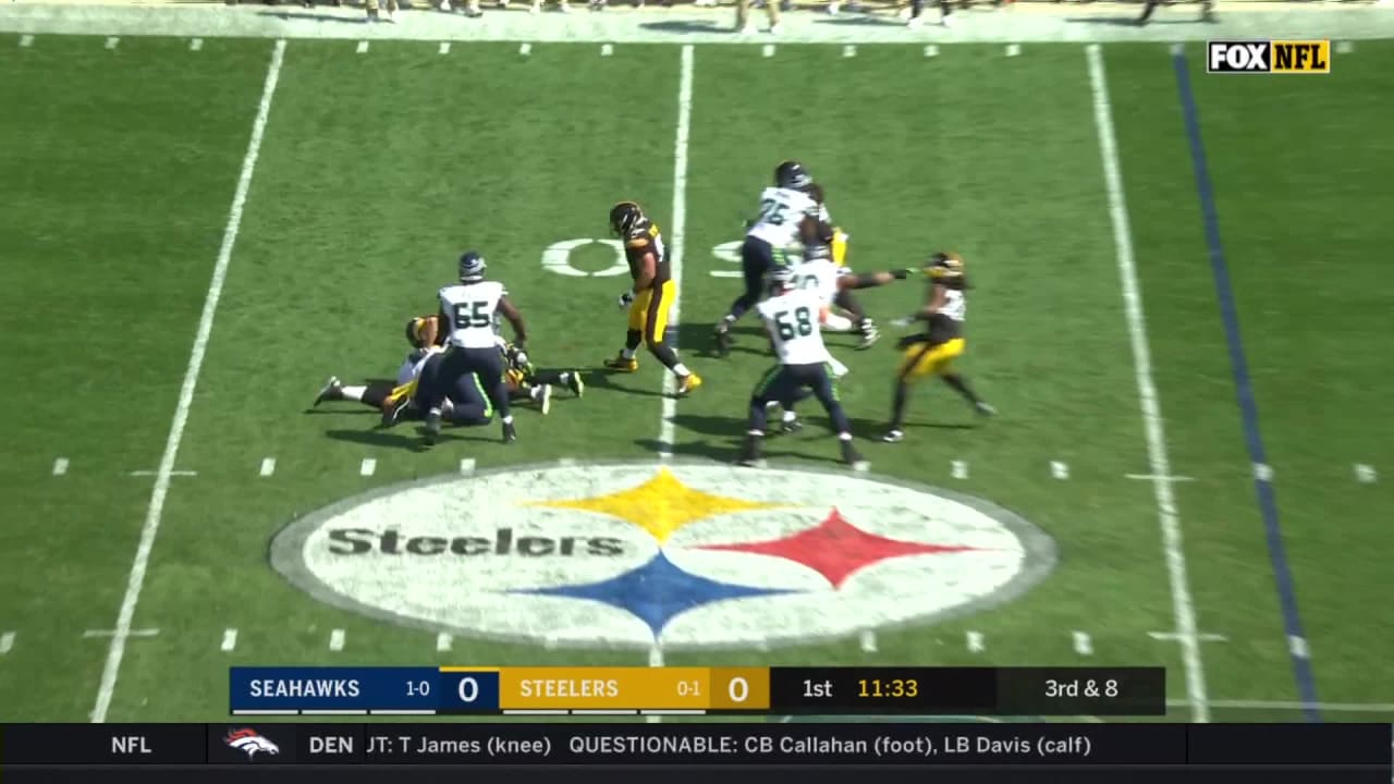 HIGHLIGHT: Watt sacks Wilson on third down