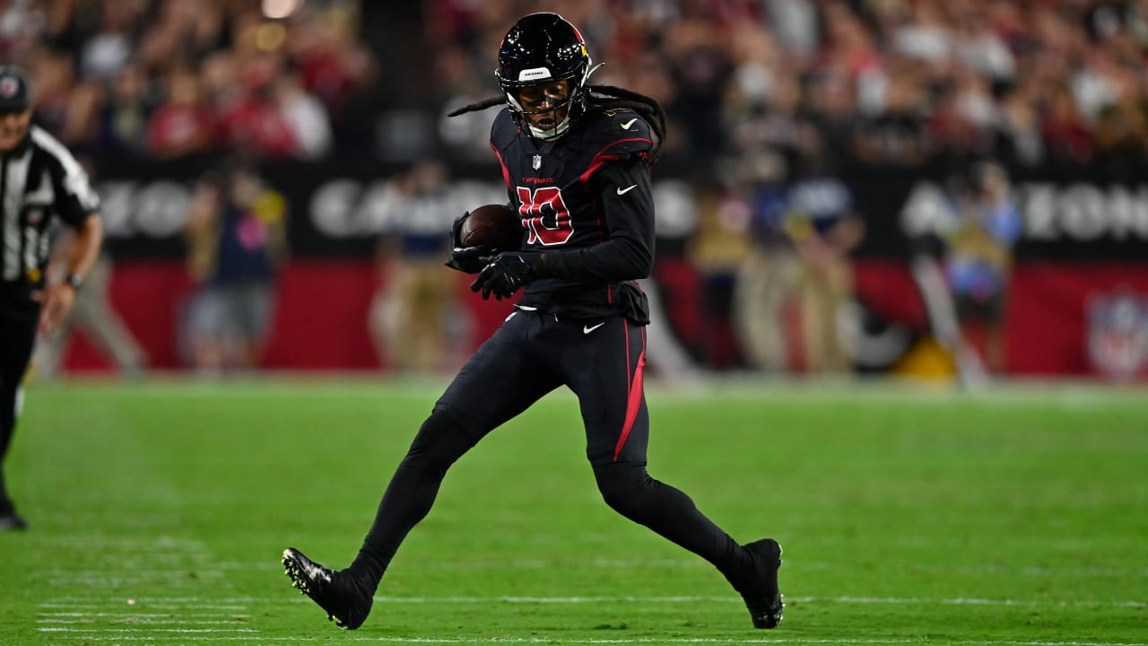 The Cardinals are moving around WR DeAndre Hopkins more in an