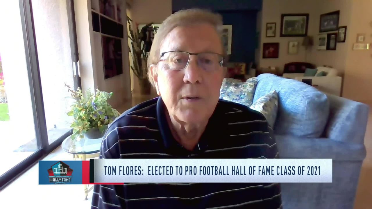 Tom Flores' Induction into the Hall of Fame