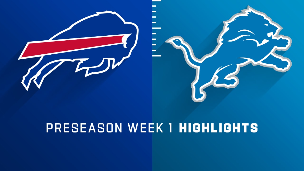 Buffalo Bills vs. Detroit Lions highlights