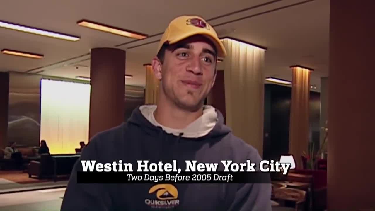 NFL on FOX - Aaron Rodgers was not happy when the 49ers passed on him in  the 2005 NFL Draft. This Sunday he can spoil their Super Bowl hopes.