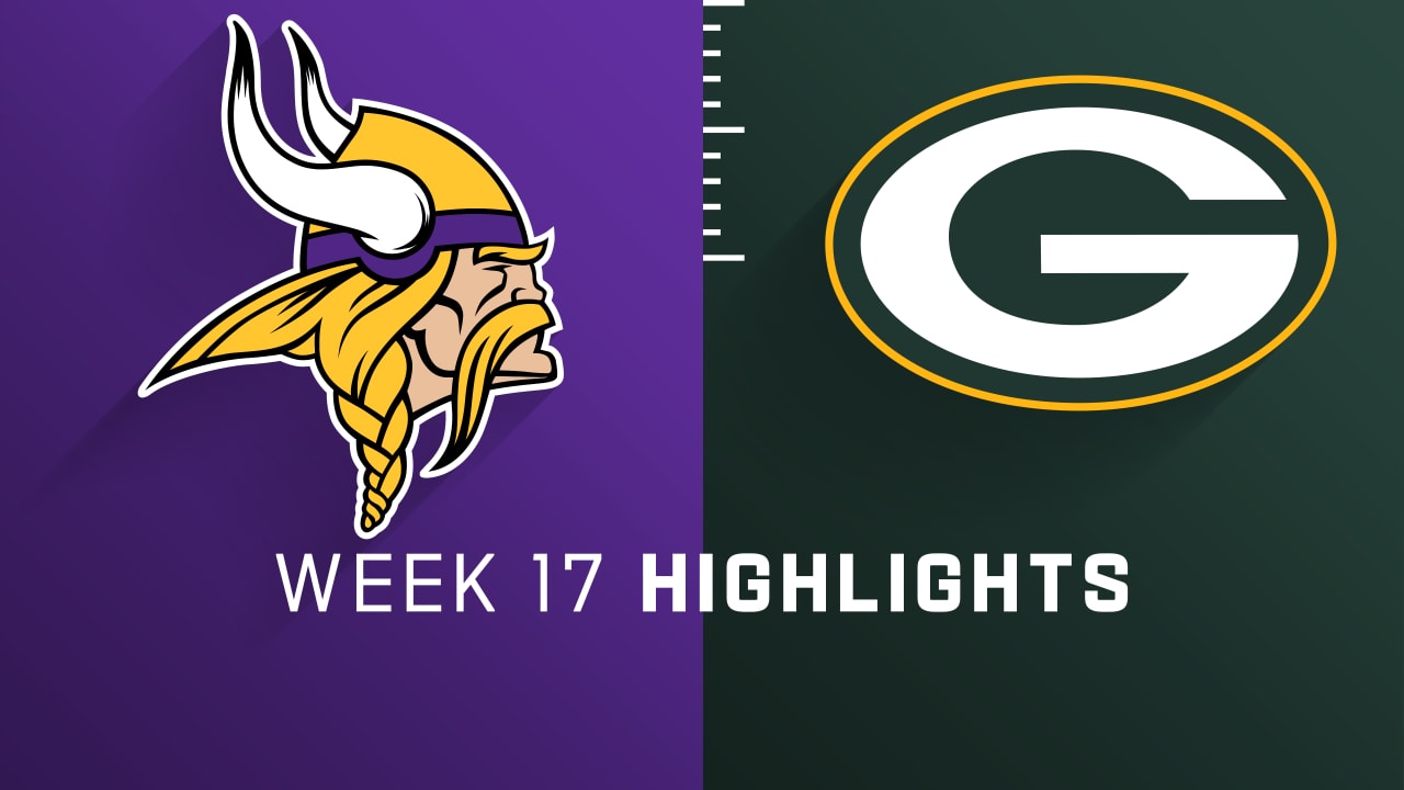 Minnesota Vikings vs. Green Bay Packers highlights Week 17