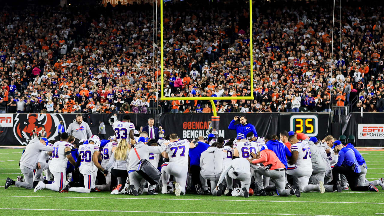 Cincinnati Bengals, other NFL teams show support for Bills' Hamlin