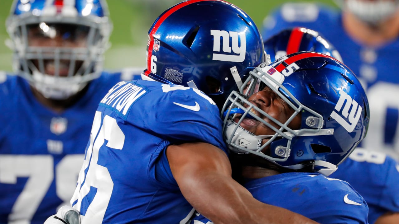 WATCH: NY Giants' Daniel Jones' dime of a TD pass to Darius Slayton