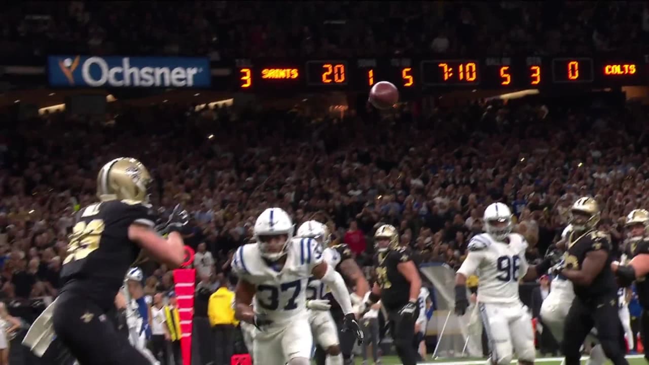 Brees Breaks Manning's Record  Saints vs Colts Week 15 2019 Replay 