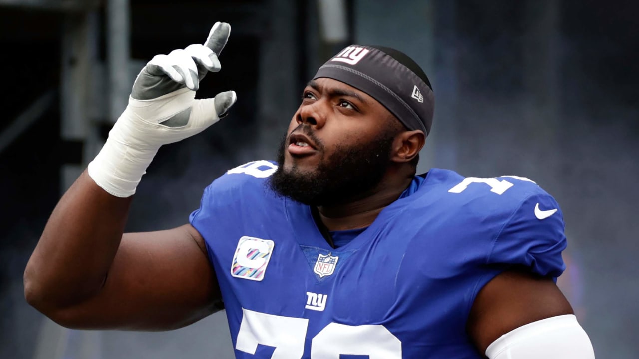 Giants sign LT Andrew Thomas to five-year, $117.5 million contract