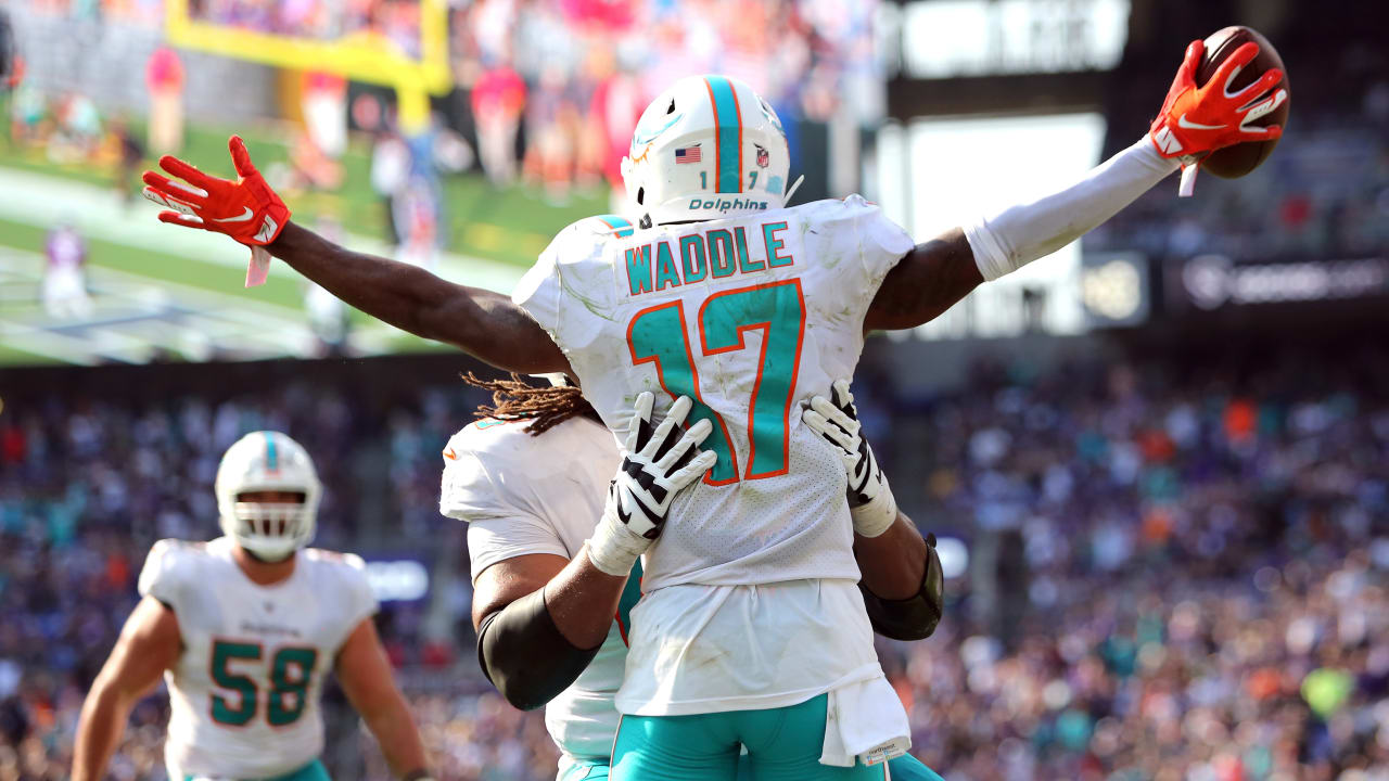 Every Miami Dolphins wide receiver Jaylen Waddle catch from 171-yard ...