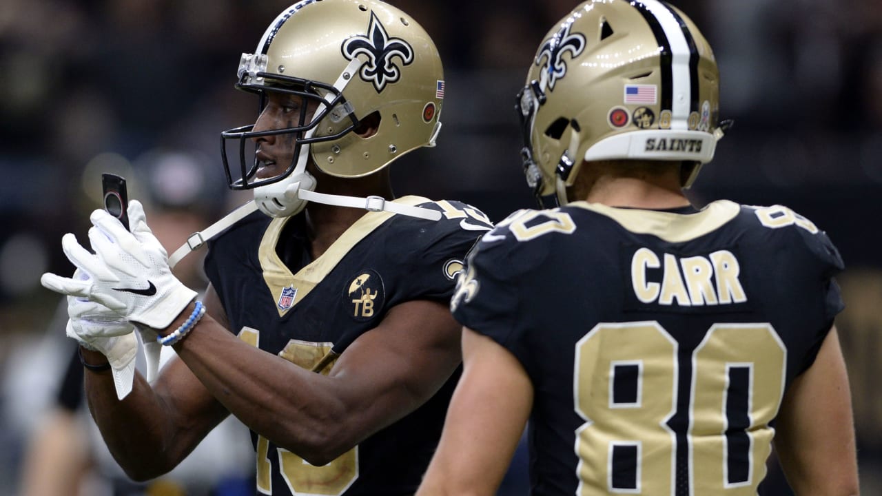 Joe Horn in a Michael Thomas jersey - New Orleans Saints