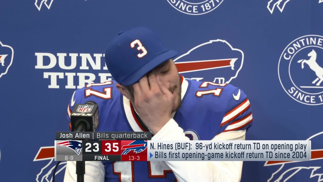 Bills QB Josh Allen Strongly Reacts to New RB Nyheim Hines