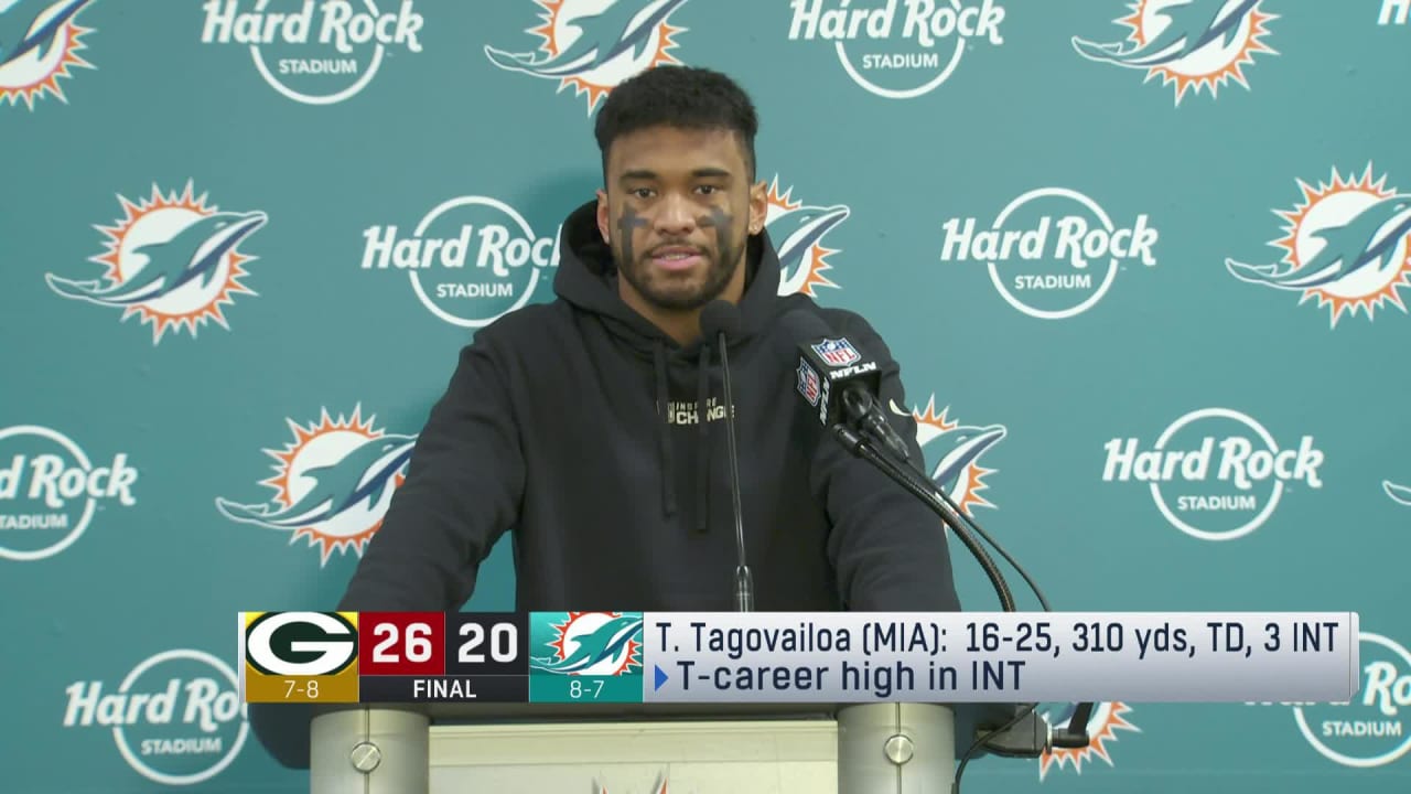 Tua Tagovailoa roasted for INTs in Dolphins loss vs. Packers