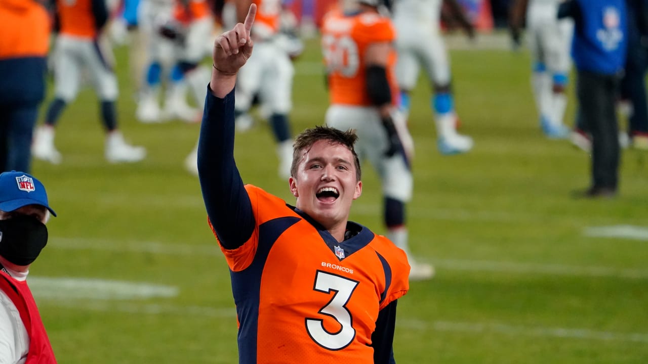 Drew Lock cajoles Broncos to 'man up' before second-half comeback