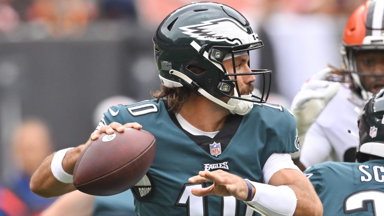 Philadelphia Eagles quarterback Gardner Minshew hits wide receiver Deon  Cain for second consecutive deep strike