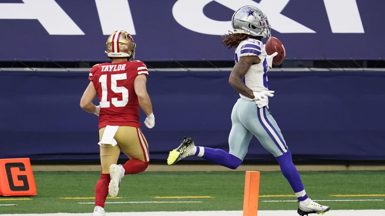 Dallas Cowboys Wide Receiver Ceedee Lamb Returns Onside Kick For 47 Yard Touchdown