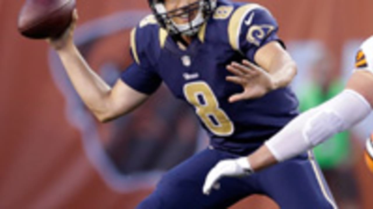 Rams QB Sam Bradford hurt in 1st quarter