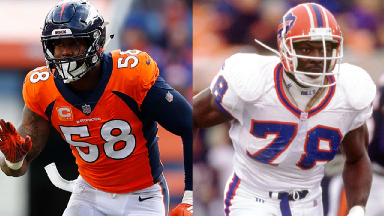 Can Denver Broncos linebacker Von Miller break Bruce Smith's all-time ...