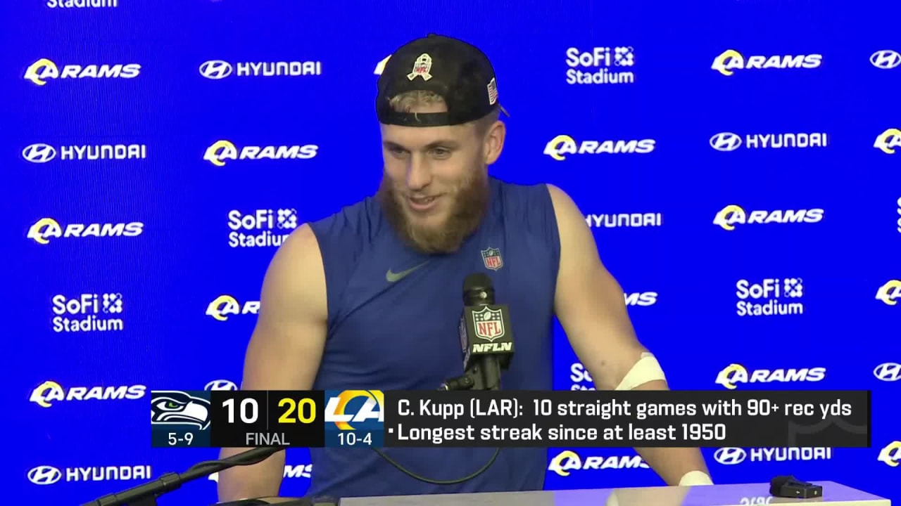 Los Angeles Rams wide receiver Cooper Kupp on new Los Angeles Rams