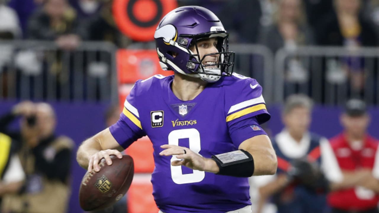 Cousins throws dart to Rudolph for 25 yards