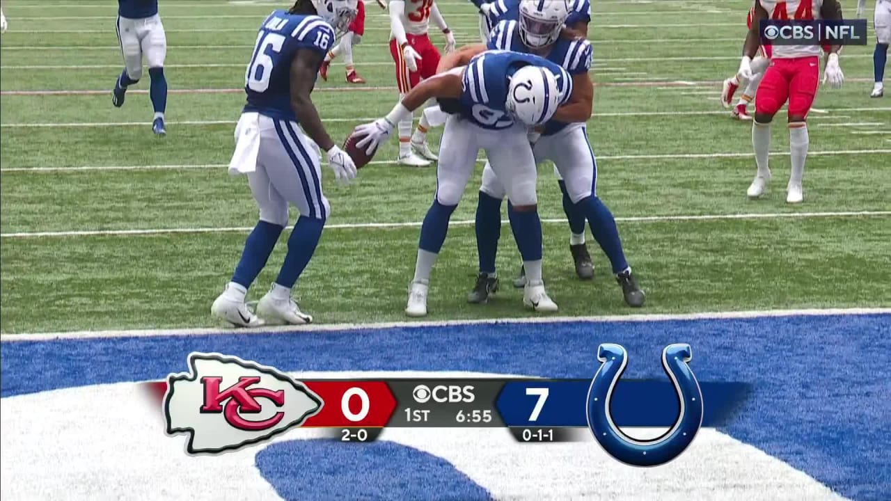 Indianapolis Colts pin Kansas City Chiefs inside Kansas City's 1-yard ...