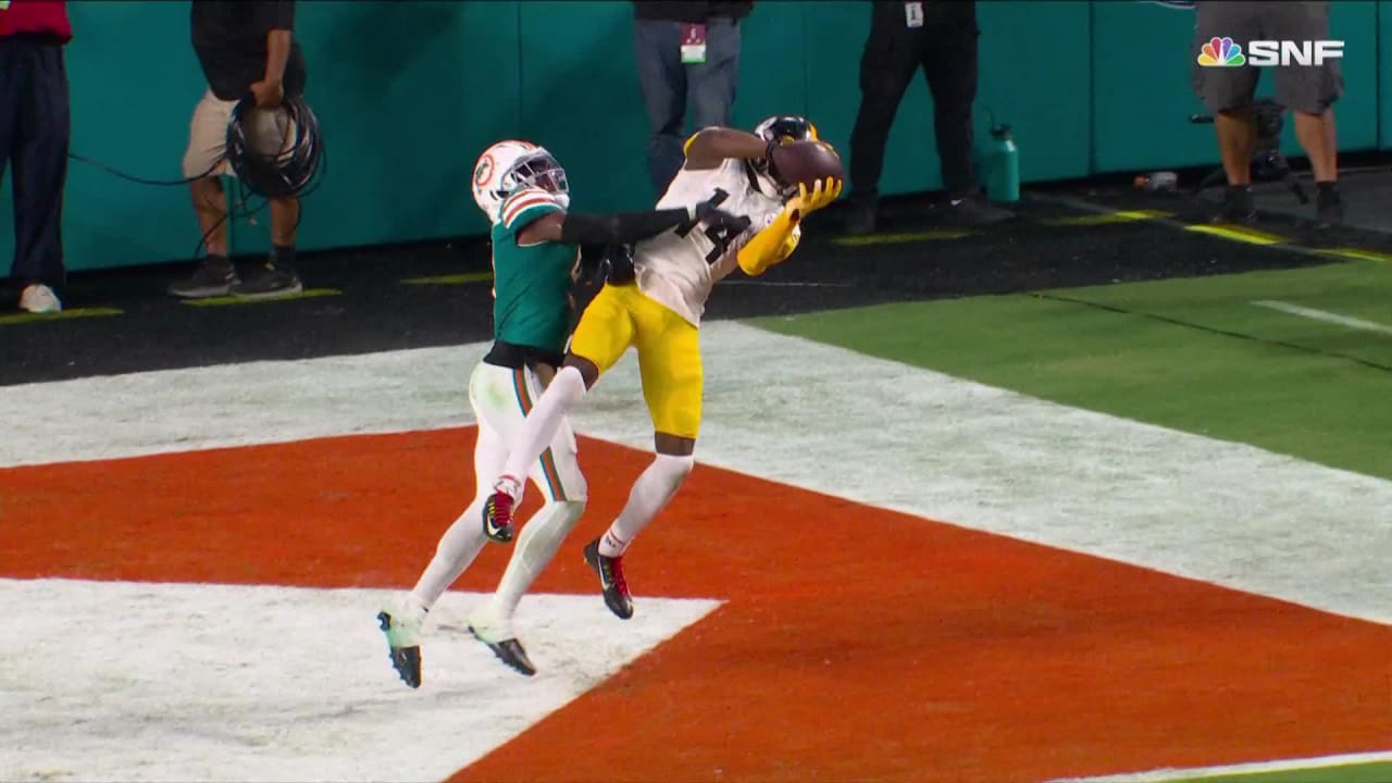 HIGHLIGHT: Pickens' 35-yard reception vs. Falcons