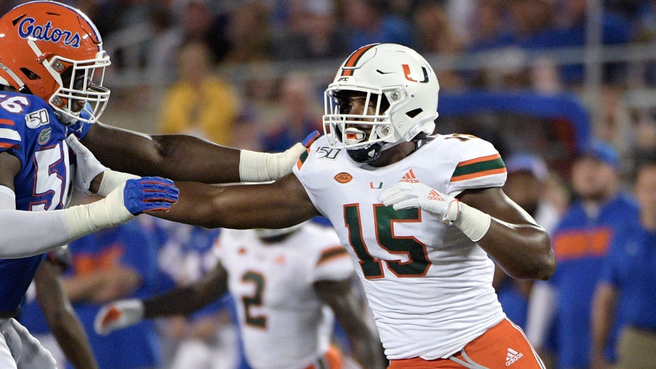 Will Miami Hurricanes defensive lineman Gregory Rousseau be drafted on ...