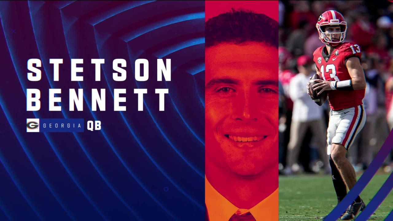 Stetson Bennett runs 40-yard dash at 2023 combine