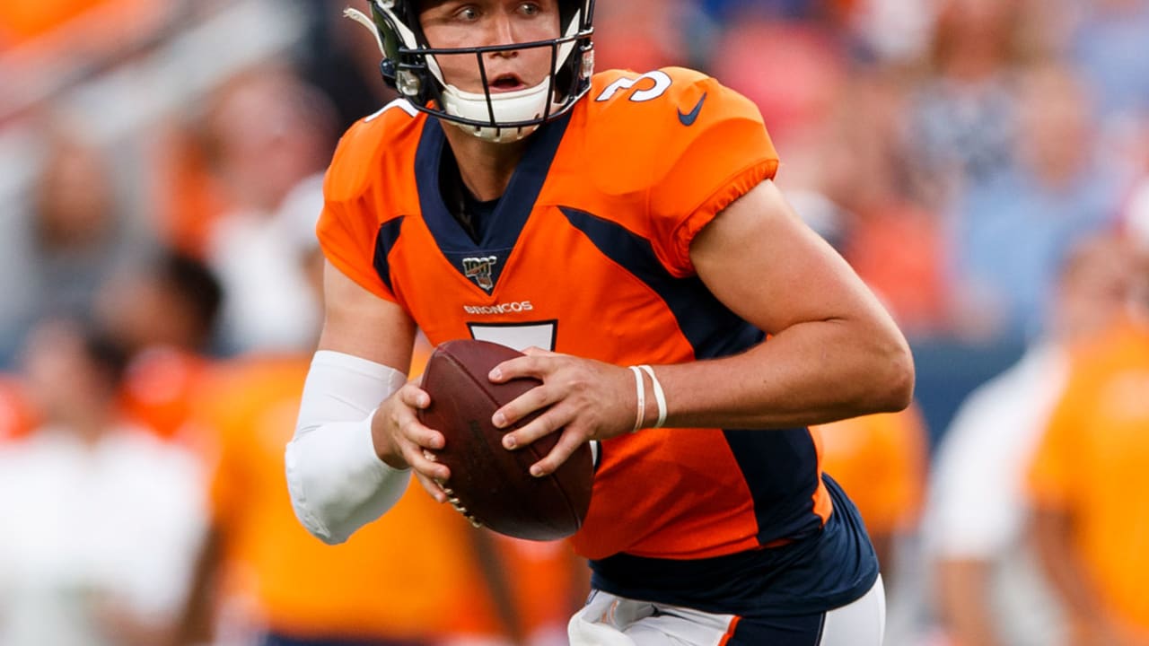 Broncos QB Drew Lock (thumb) will return to practice