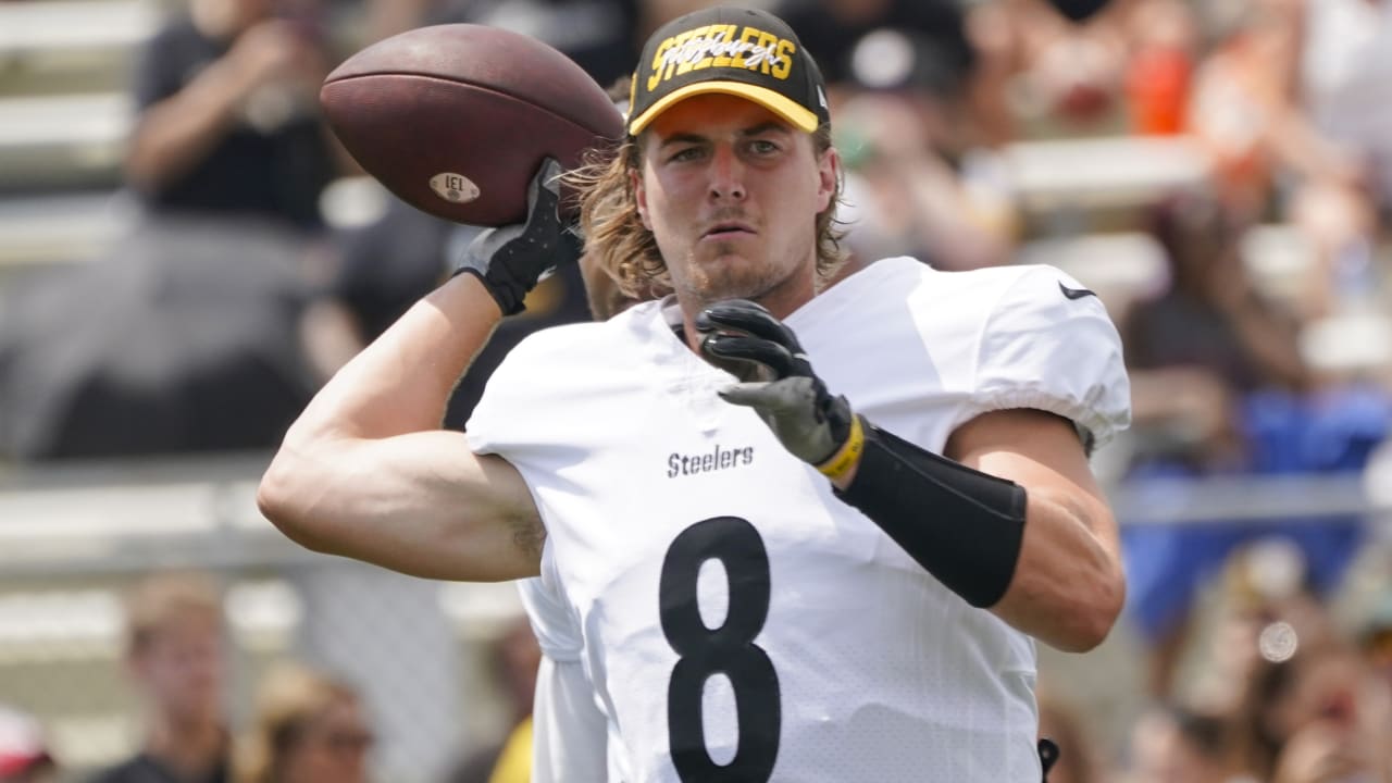 Steelers rookie QB Kenny Pickett 'just focused on getting better,' not QB1  announcement