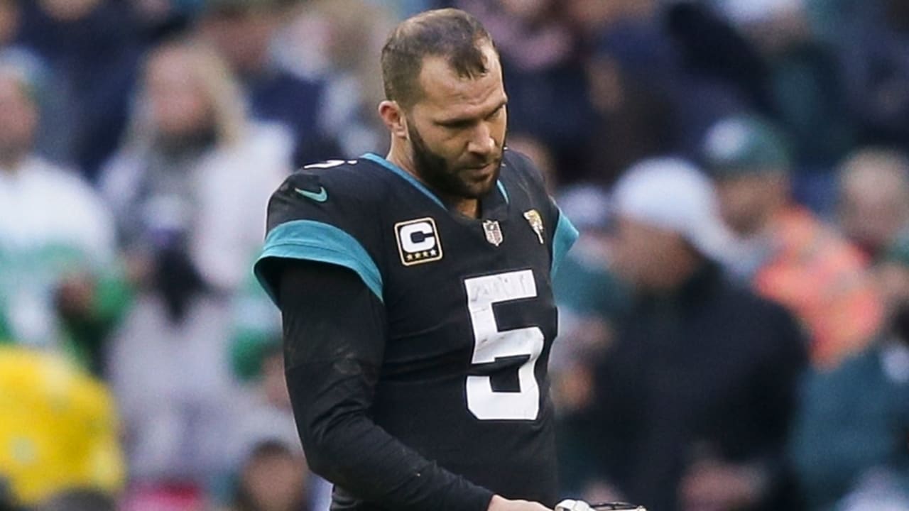 Jaguars release QB Blake Bortles after 