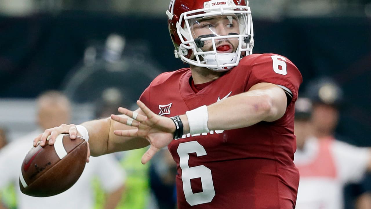 Baker Mayfield Drafted No 1 Overall By Browns