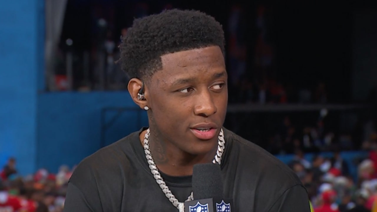 New York Jets corner Sauce Gardner joins 'Draft Kickoff' live from