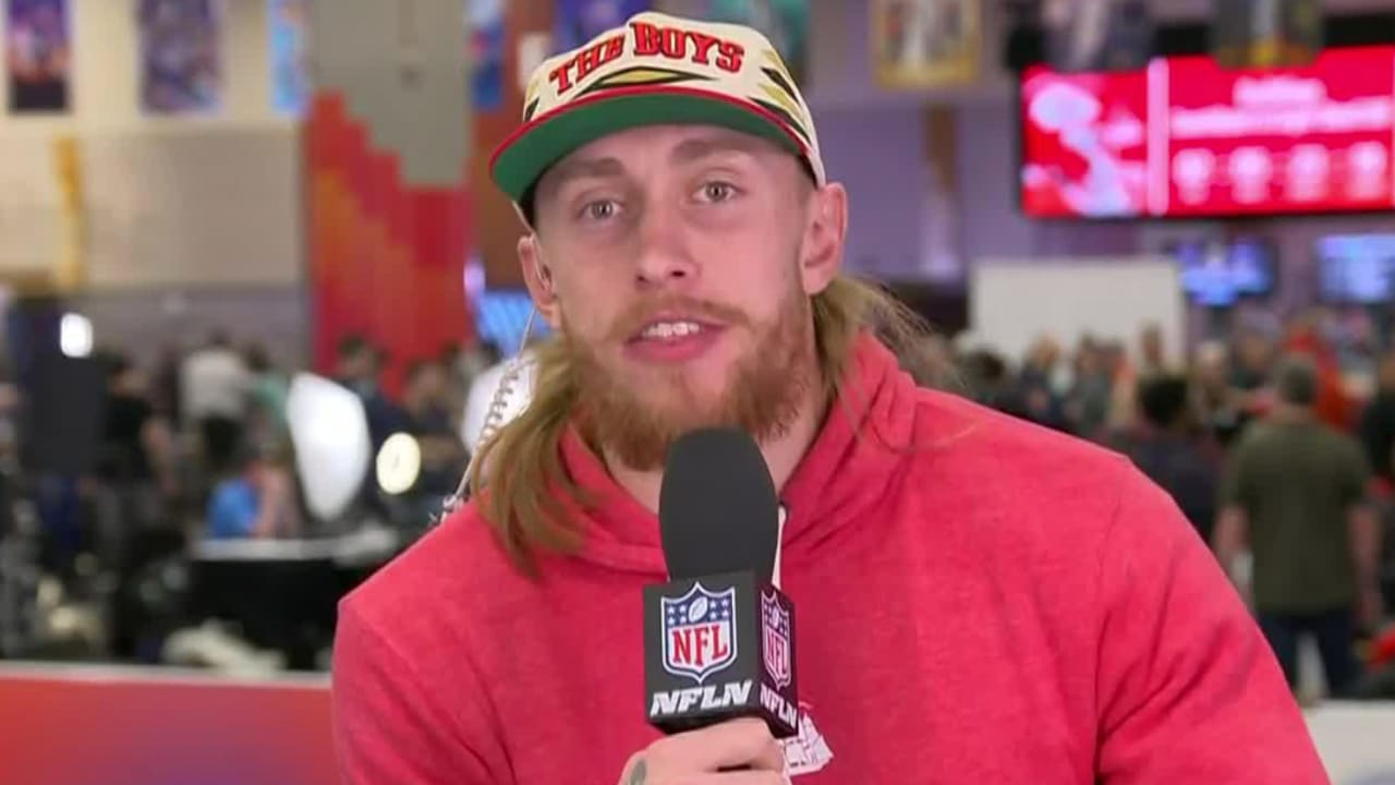 San Francisco 49ers tight end Kittle joins 'Super Bowl Live' to