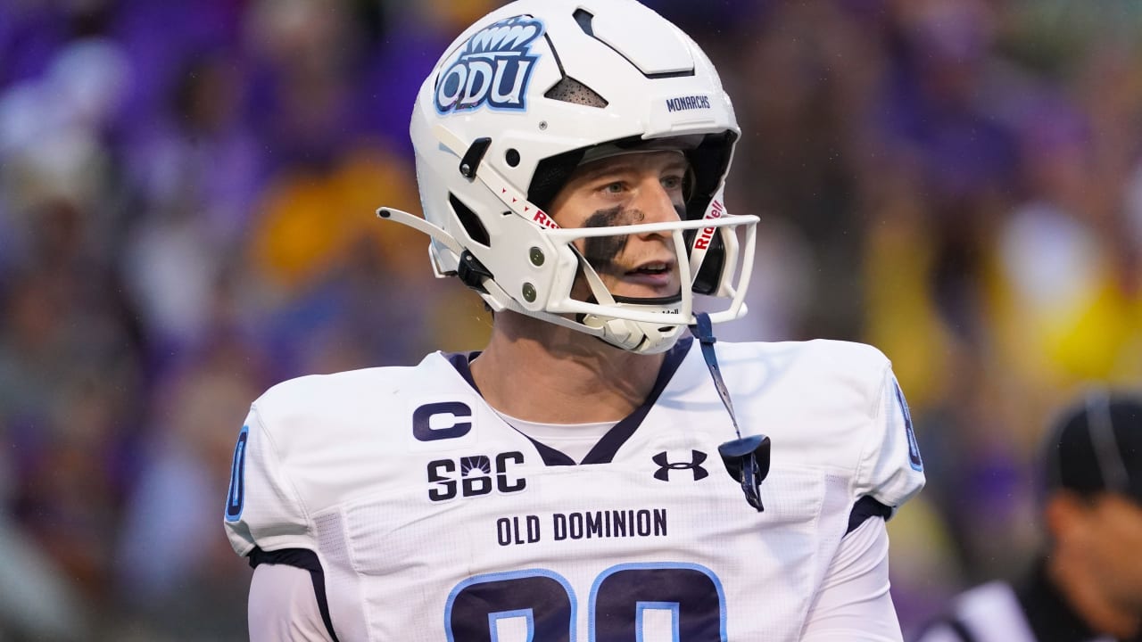 2023 NFL Draft: TE Zack Kuntz, Old Dominion, Round 7, Pick 220