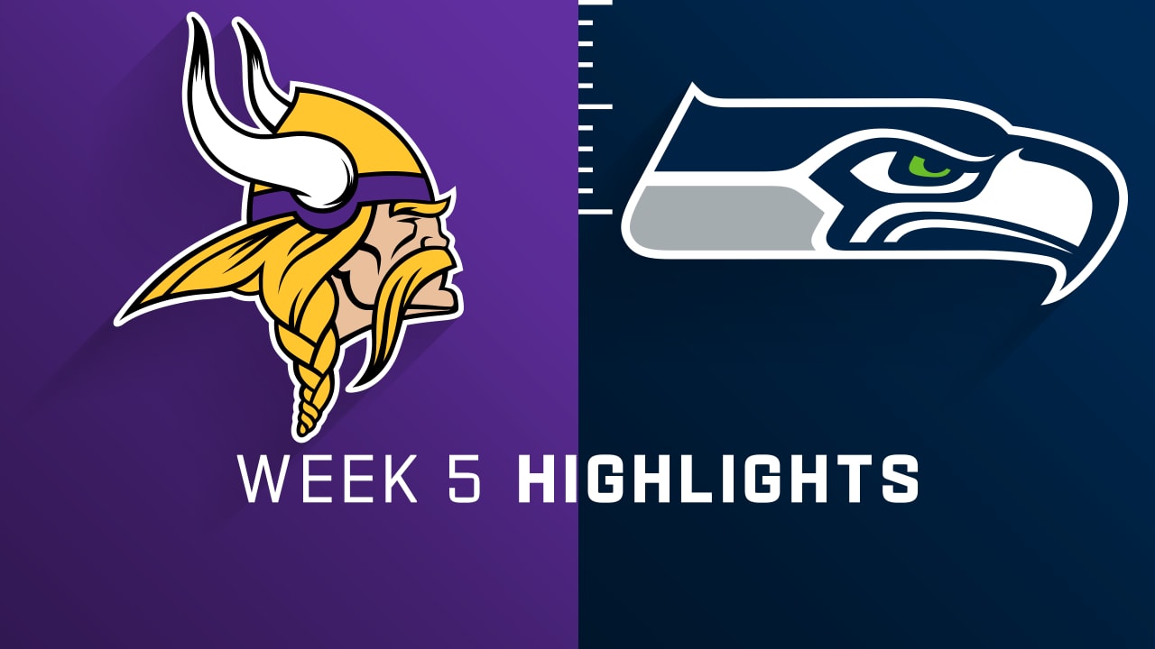 Minnesota Vikings vs. Seattle Seahawks highlights Week 5