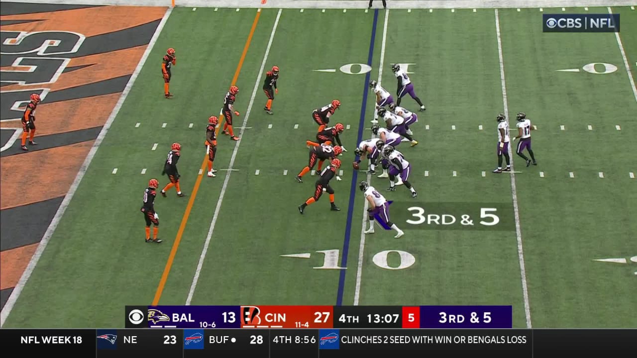 Baltimore Ravens quarterback Anthony Brown can't escape Cincinnati