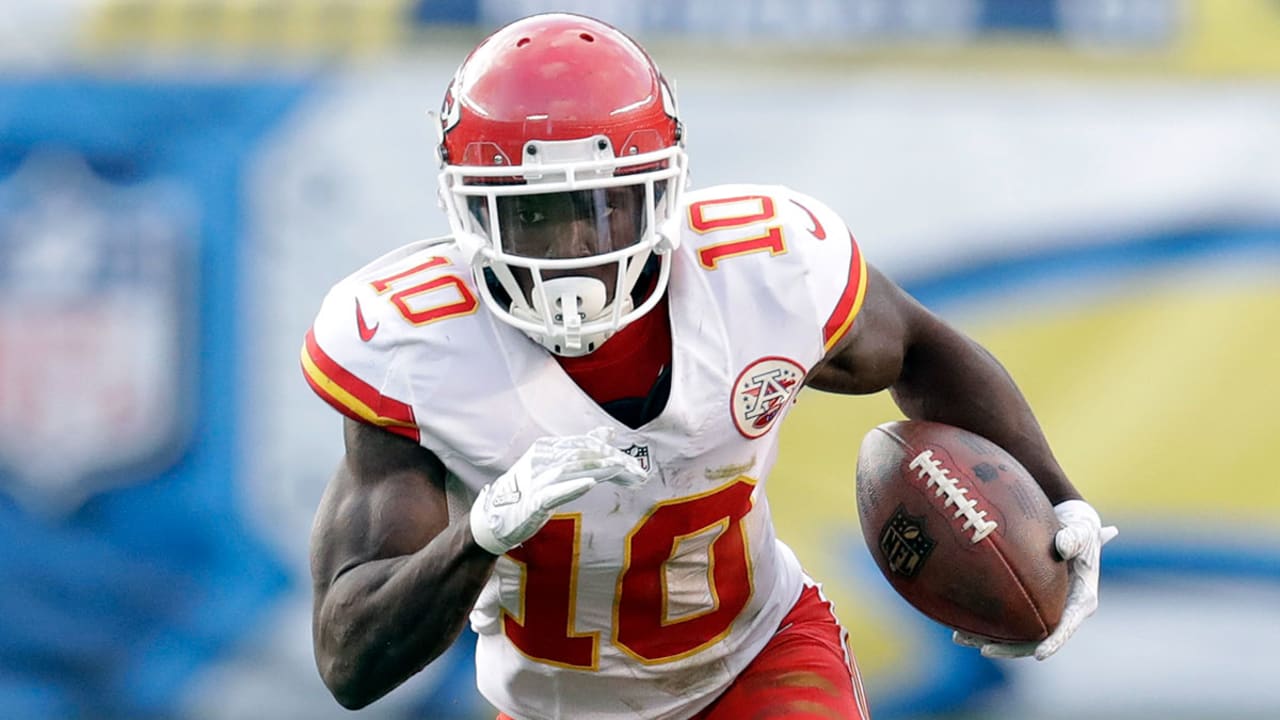 Tyreek Hill's task Evolve from rookie playmaker to Chiefs WR1