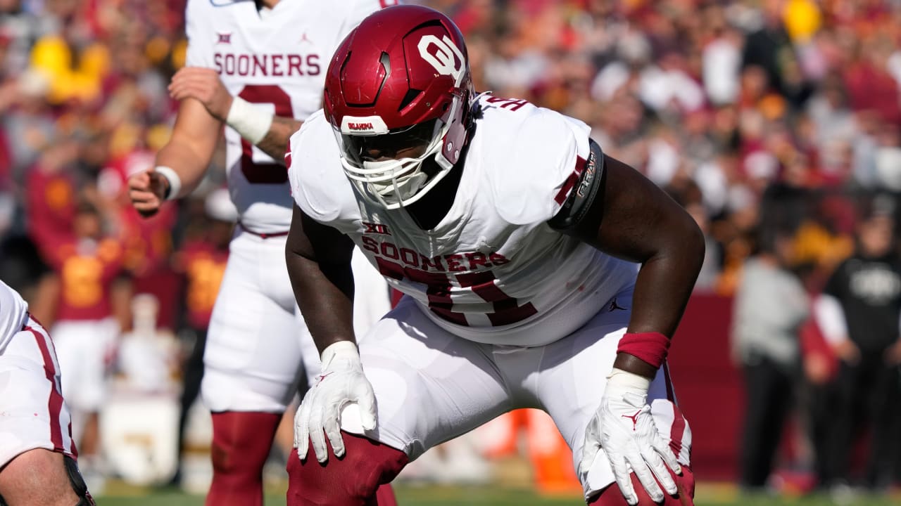 Jaguars Select Oklahoma OT Anton Harrison No. 27 Overall in 2023