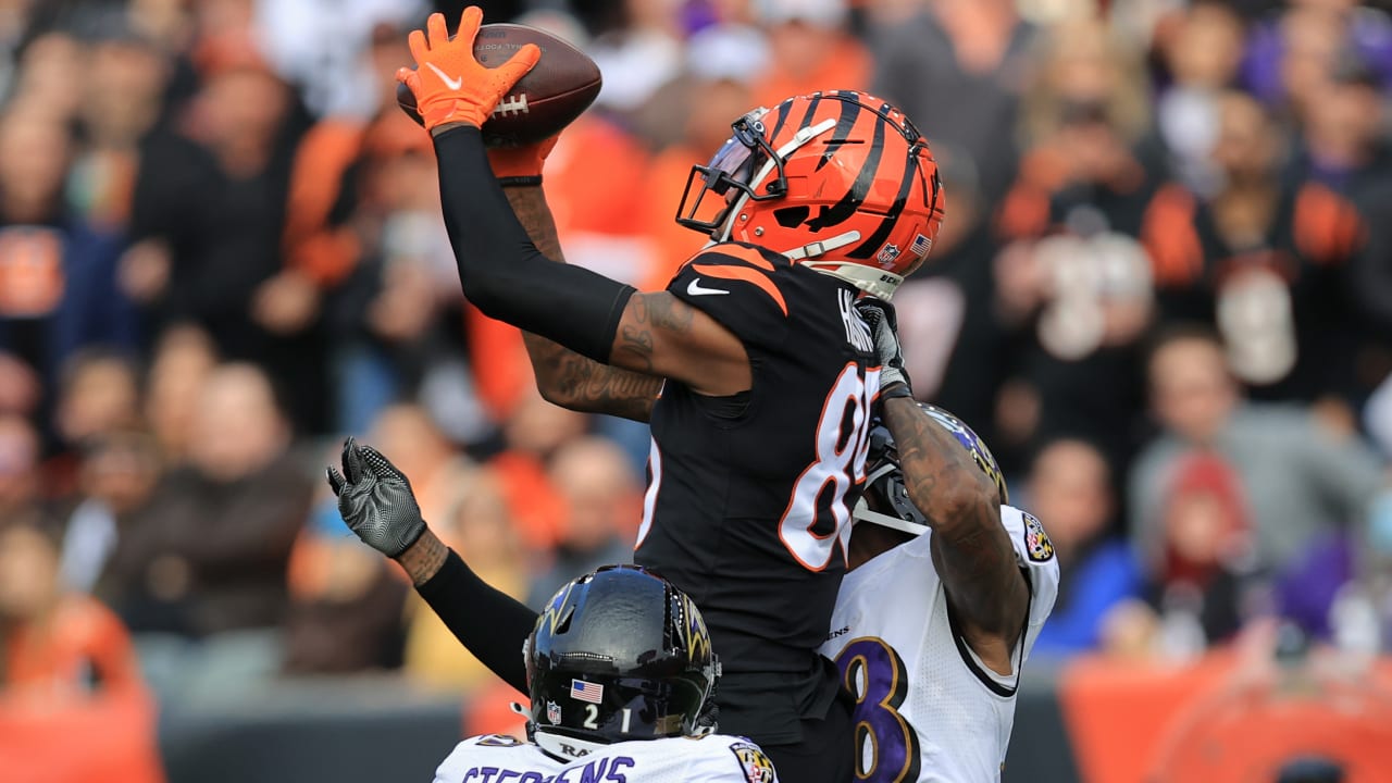 Watch Tee Higgins' touchdown catch that put the Bengals up 14-3 vs. the  Chiefs 