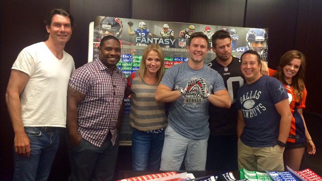 2015 Celebrity League fantasy football draft results