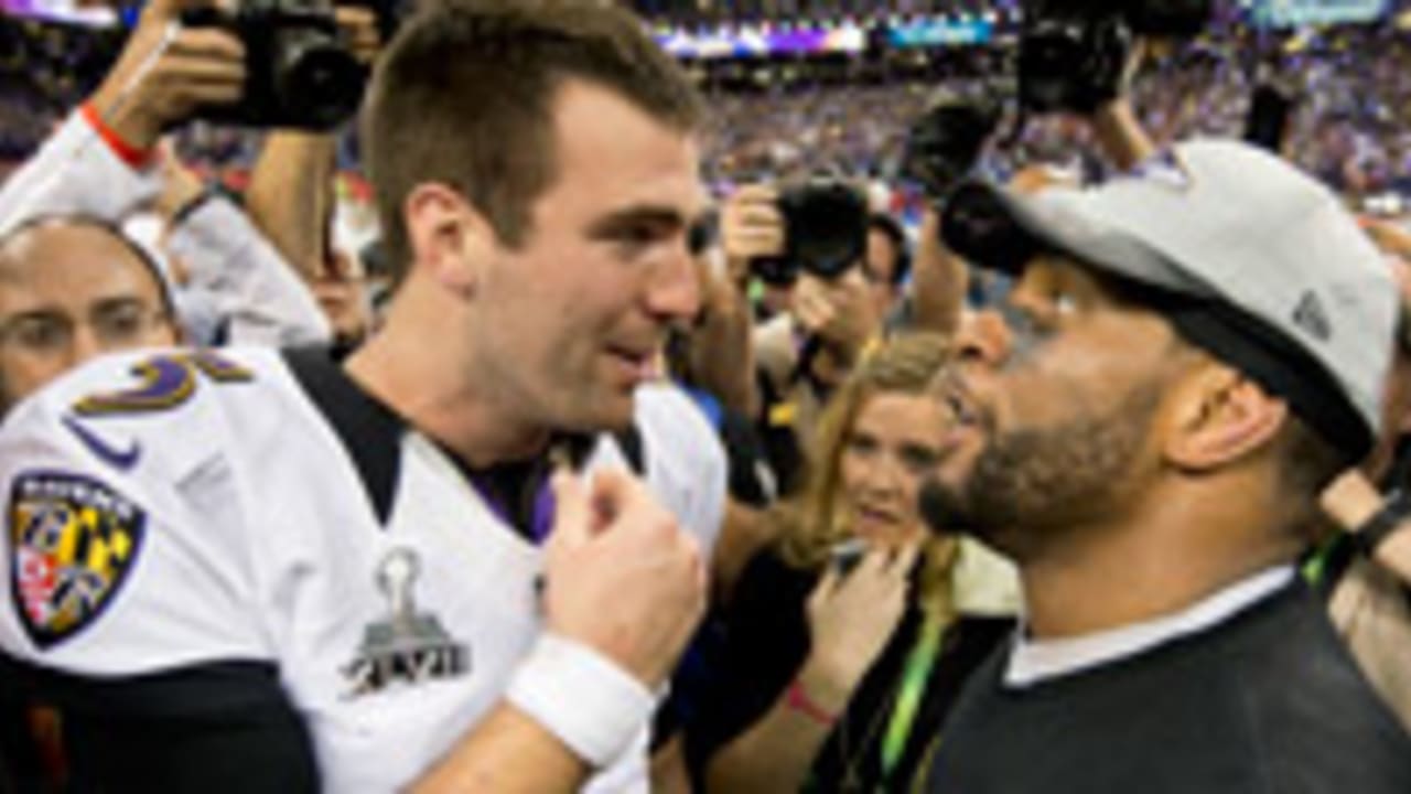 Joe Flacco on retired Raven Ray Lewis: He 'is one of them' now - Los  Angeles Times