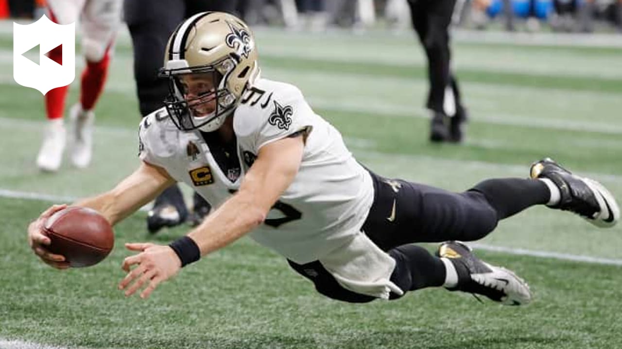Top 50 New Orleans Saints QB Drew Brees plays | NFL Throwback