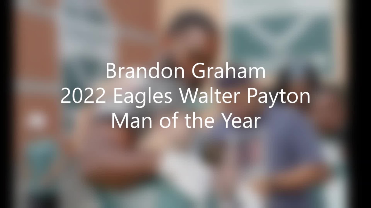 Brandon Graham is the Eagles' nominee for the Walter Payton NFL