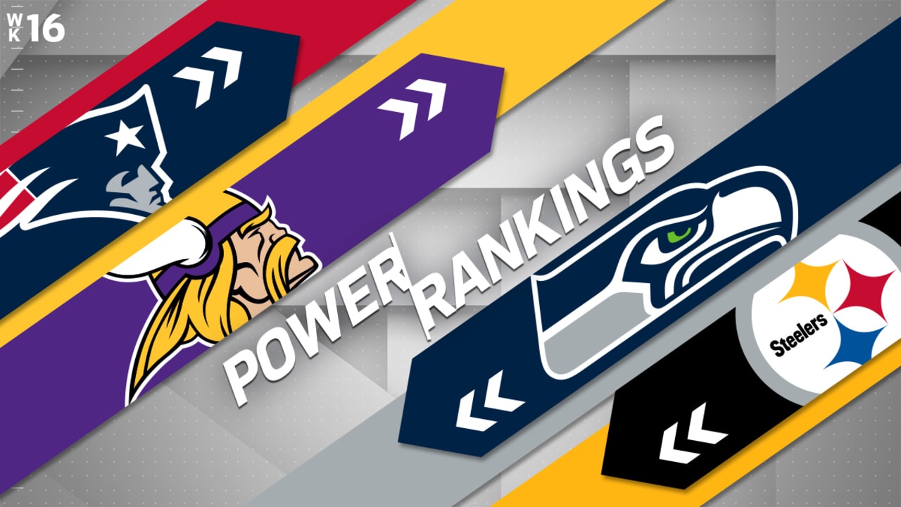 NFL Power Rankings, Week 16 New England Patriots reign again