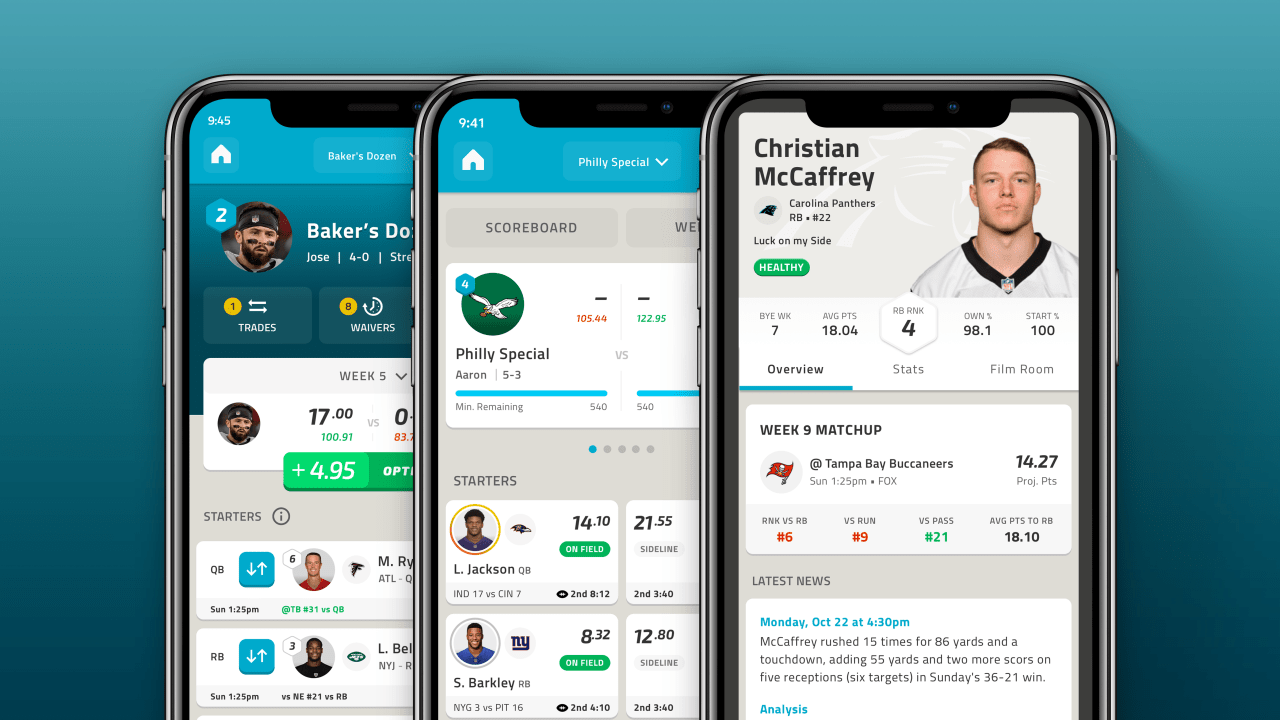 NFL Free Fantasy Football - Custom and NFL & Managed Leagues