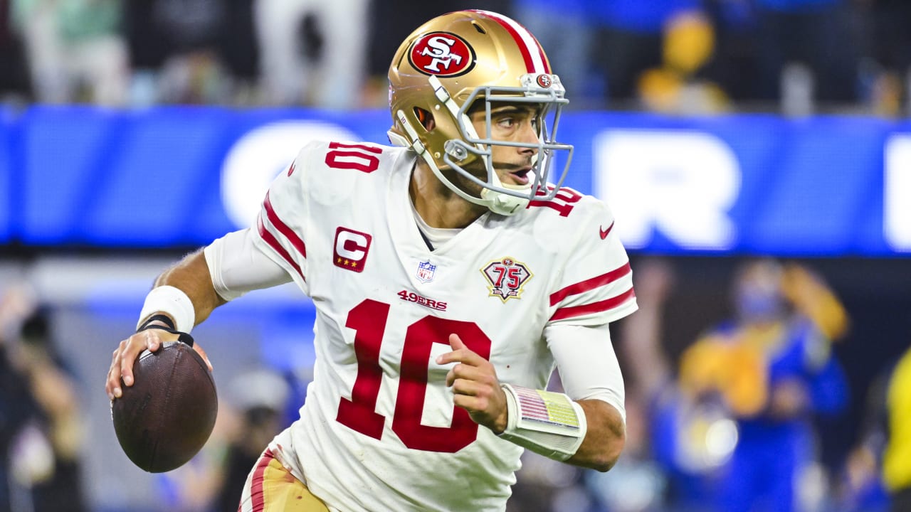 Jimmy Garoppolo shows up to 49ers training camp wearing a George